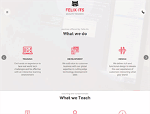 Tablet Screenshot of felix-its.com